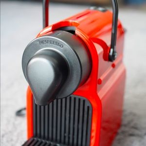 Nespresso Inissia Espresso Machine, Red